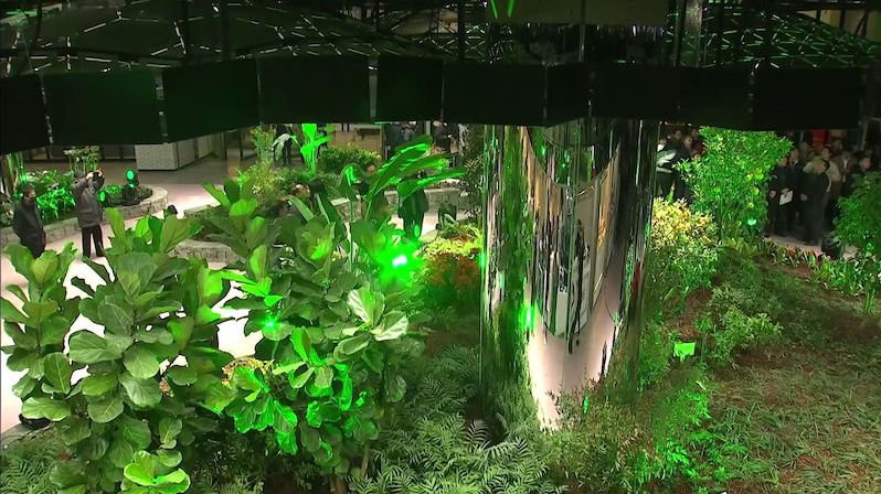 Podzemní zahrada se slunečním světlem? I tak vypadá stanice metra
